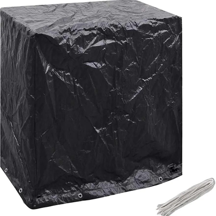 vidaXL Tafeltennistafelhoezen 2 st 8 ogen 160x55x182 cm zwart, foto 2
