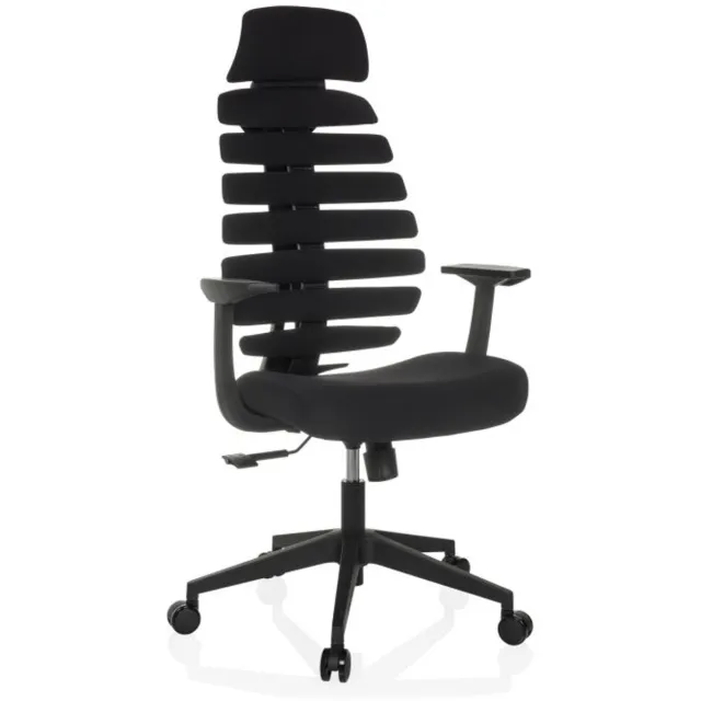 hjh office Bureaustoel / draaistoel ERGO LINE ECO stof zwart hjh OFFICE
