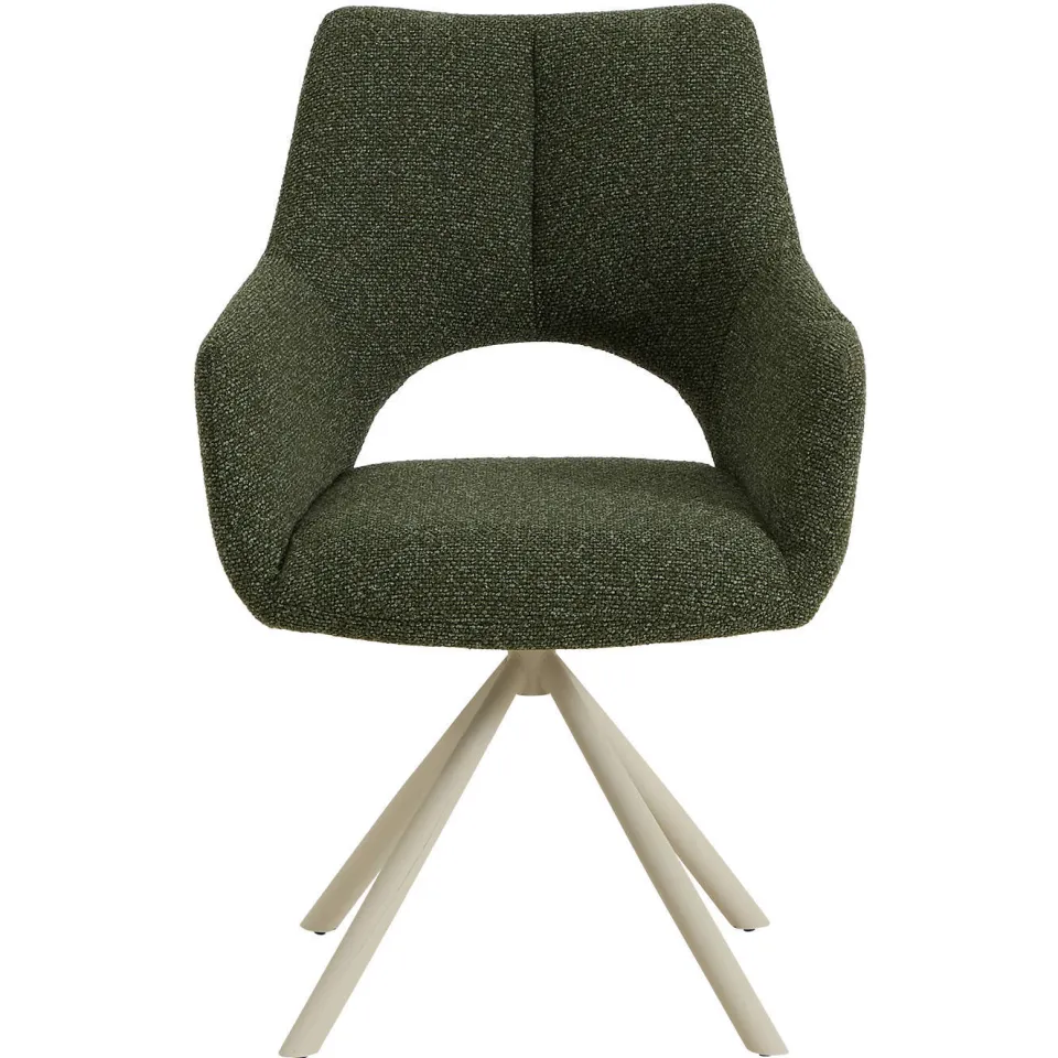NOUS Living Ava eetkamerstoel groen, foto 6
