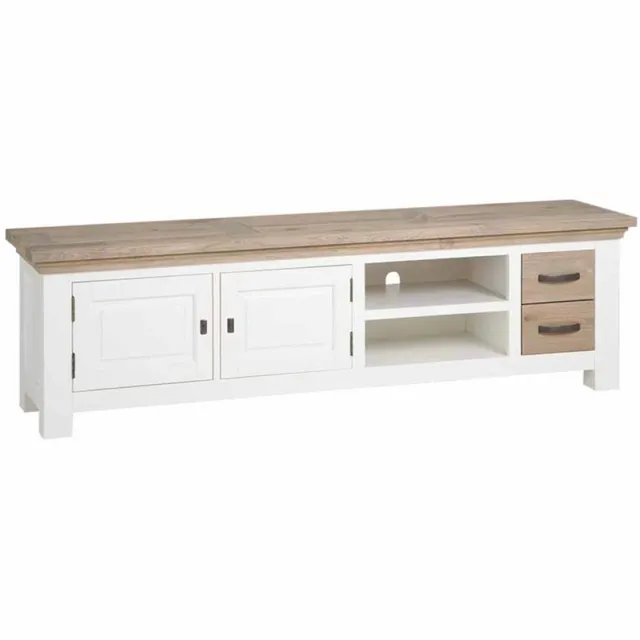 Tower Living Tv-meubel Parma - Wit Hout - 190x40x55cm