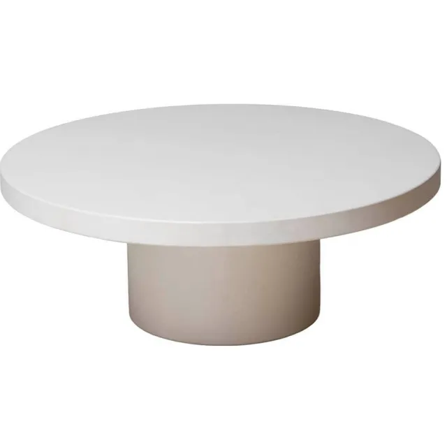 Giga Meubel Salontafel Eden - Beige Composiet - 90x90x30cm