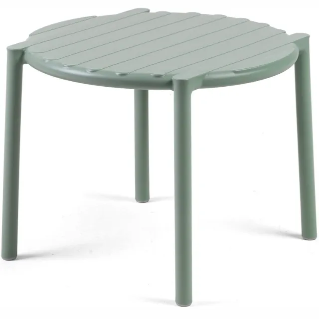 Nardi Ronde bijzettafel Doga ø49,5cm | Menta | Kunststof