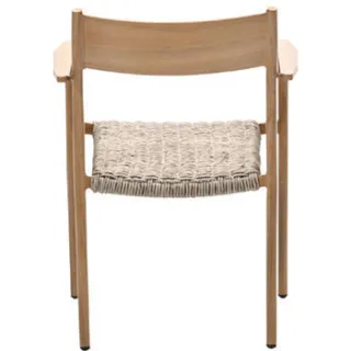 Garden Impressions Parijs dining fauteuil light teak look bruin, foto 2