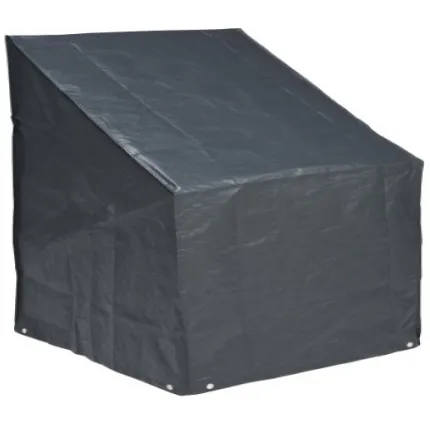Intergard beschermhoes tuinmeubelen stapelstoelen grijs
