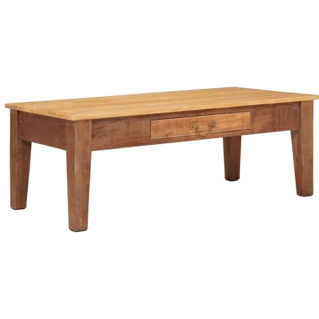 vidaXL Salontafel Bruin 110 x 55 x 40 cm Massief Mango Hout
