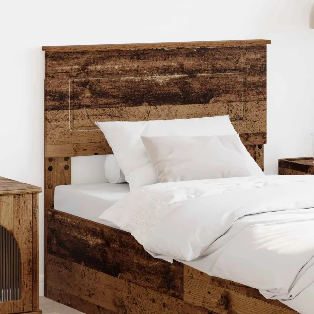 vidaXL Hoofdbord Oud Hout Bewerkt hout Bruin
