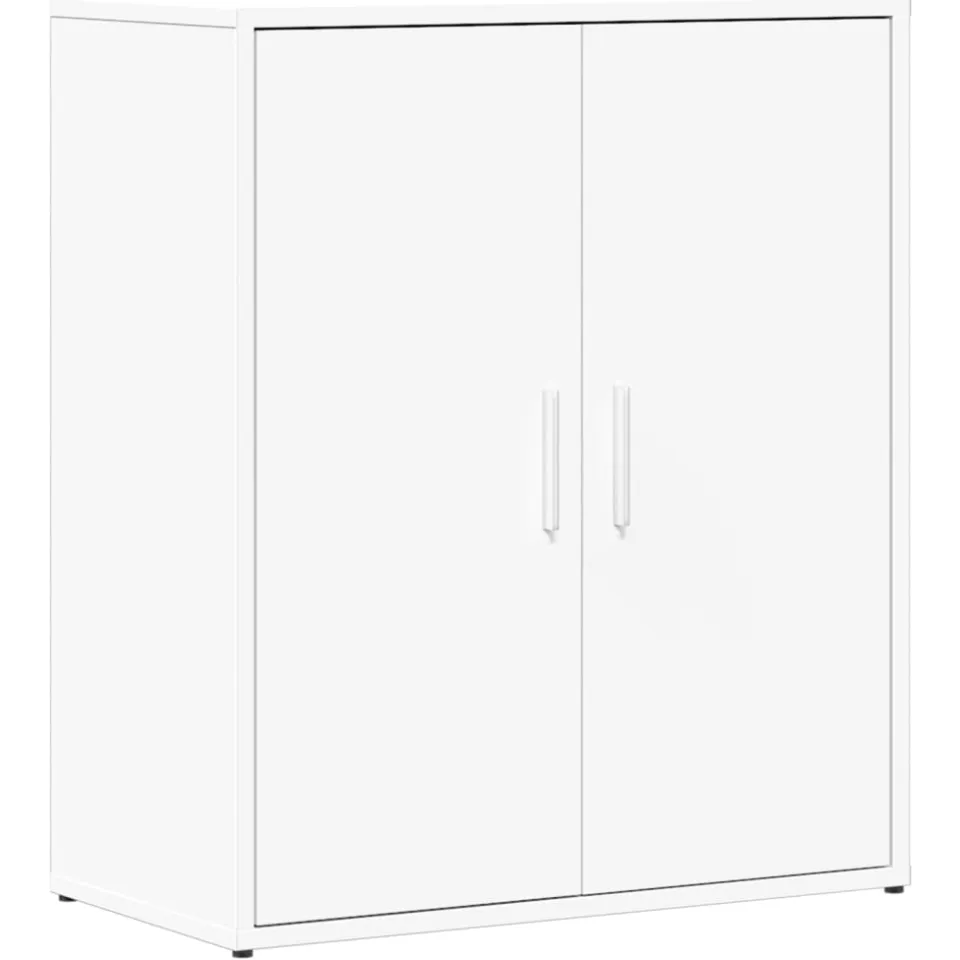 vidaXL Dressoir 60x31x70 cm bewerkt hout wit