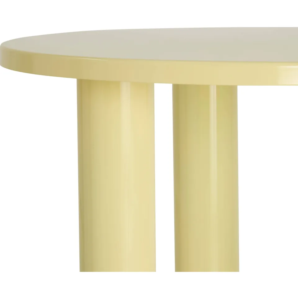 NOUS Living Lola bijzettafel lichtgeel, foto 4