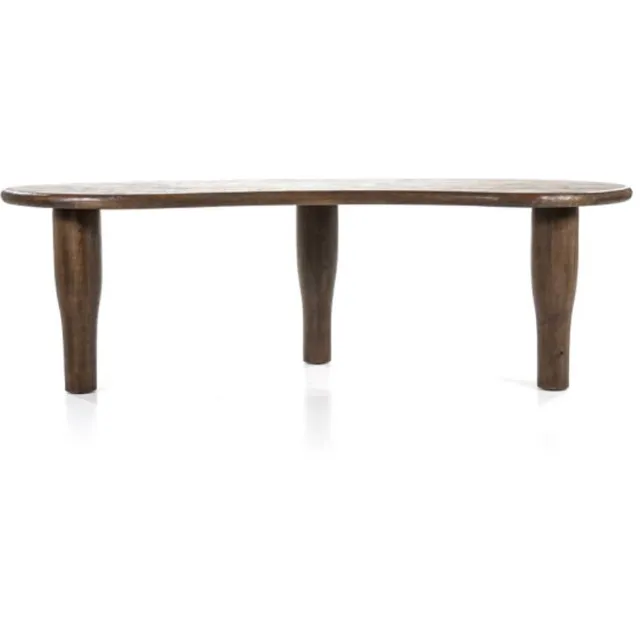 Meubelplaats Eettafel Jodi organisch mangohout 240x115cm - bruin | Eleonora