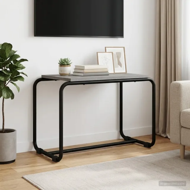 vidaXL TV-standaard 60 x 35,5 x 42 cm Grijs Sonoma Bewerkt hout
