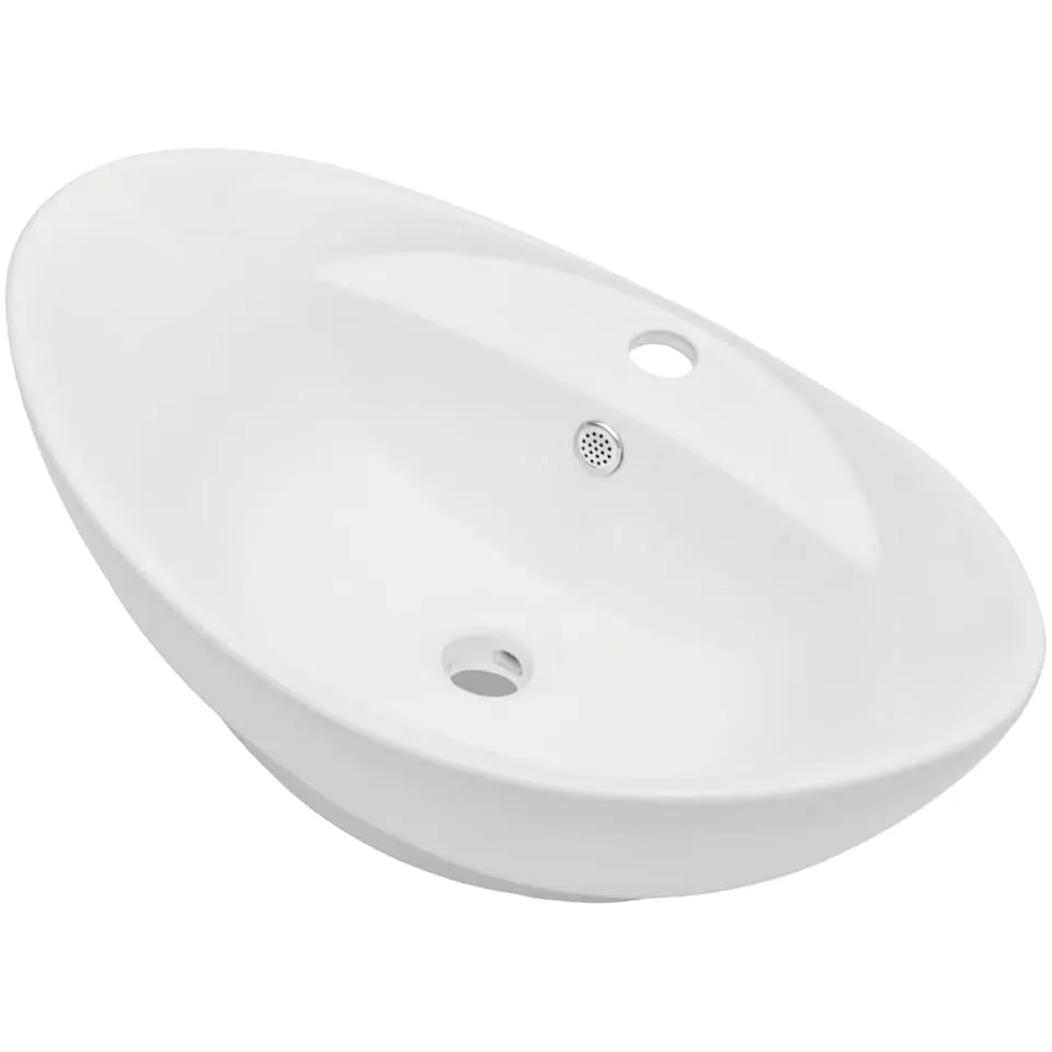 vidaXL 2-delige Badkamermeubelset keramiek grijs, foto 4