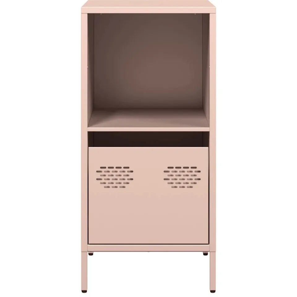 vidaXL Dressoir 35x39x73,5 cm koudgewalst staal roze, foto 3