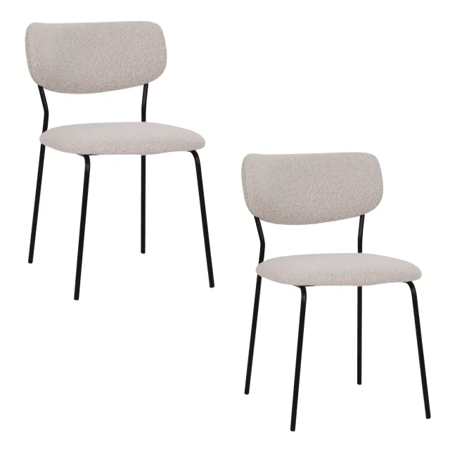 Housecraft Living eetkamerstoel Leah off white