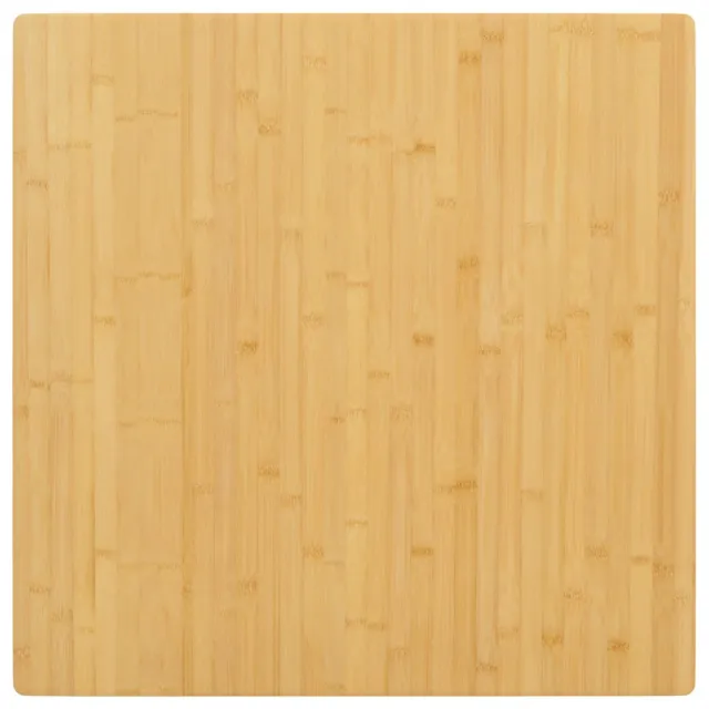 vidaXL Tafelblad 70x70x2,5 cm bamboe bruin, foto 2