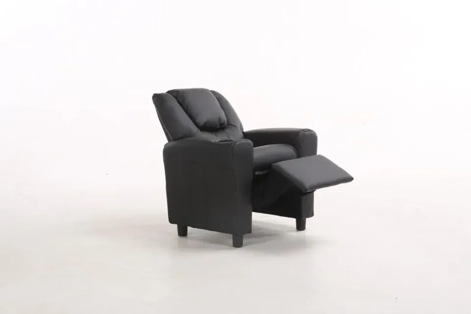 relaxfauteuil Kids zwart