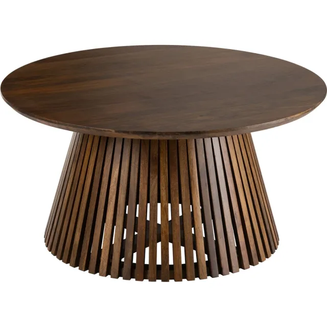 J-Line tafel Vincent - hout - bruin - medium