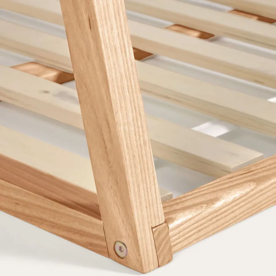 Kave Home Maralis tipi kinderbed naturel, foto 6