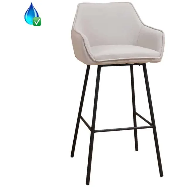 NordXL Kruk Andor grijs gerecycled polyester