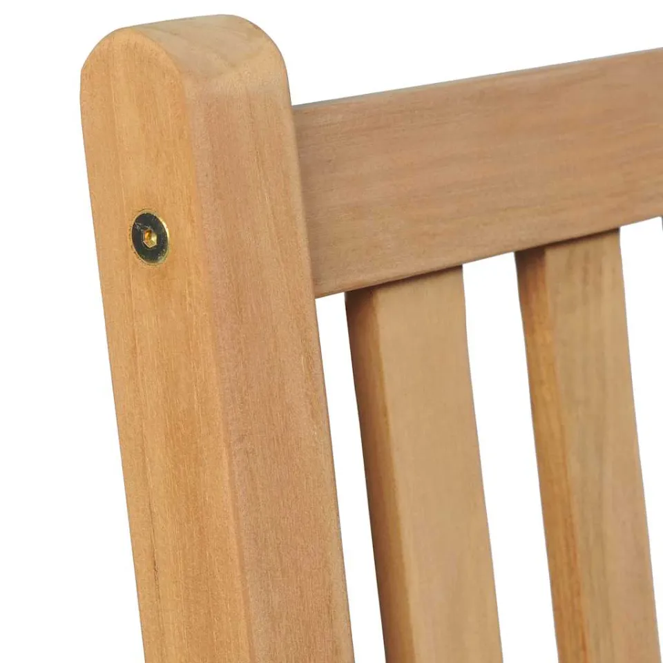 vidaXL 5-delige Tuinset massief teakhout bruin, foto 4