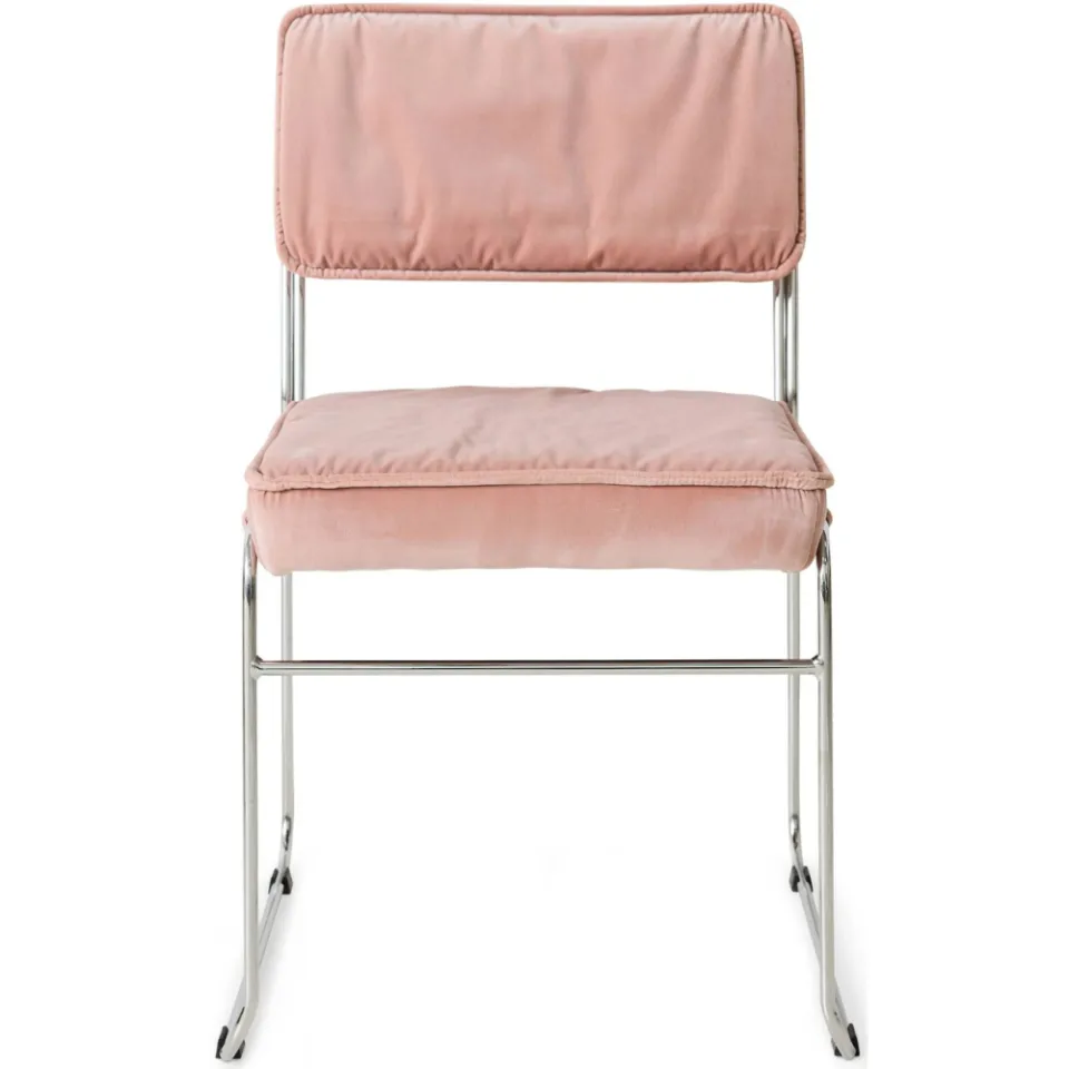 HKLIVING eetkamerstoel (set van 2) Endless roze, foto 2