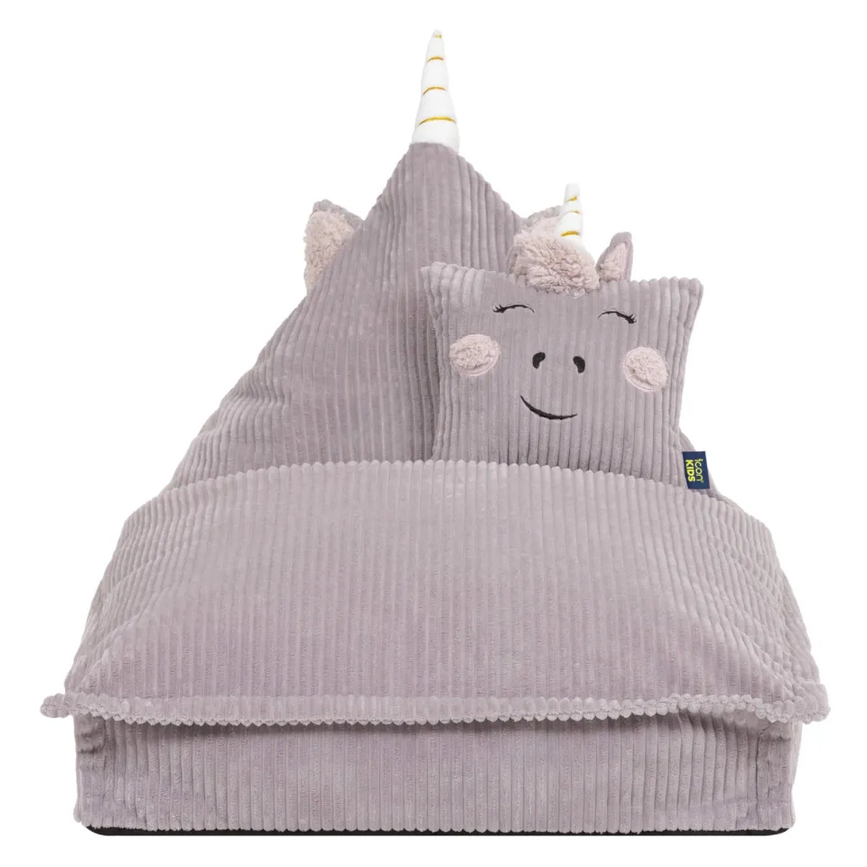 icon - Kinderzitzak Stoel Eenhorn - Ribfluweel - Paars, foto 3