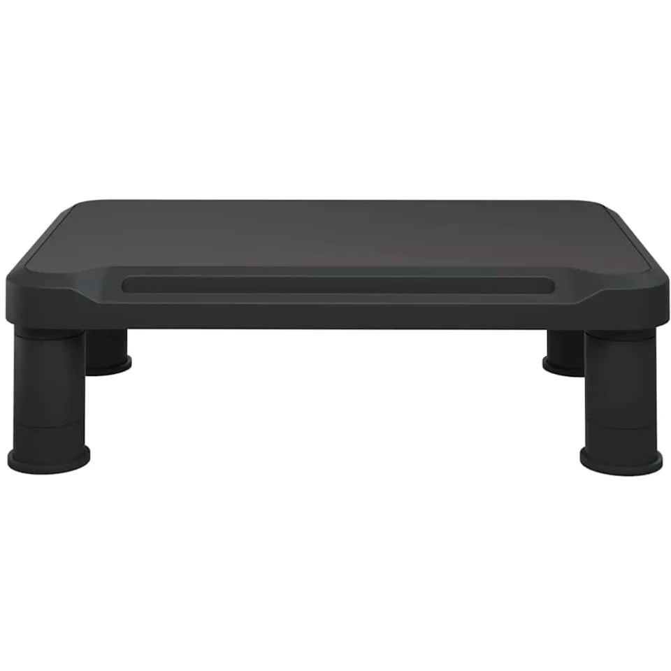 vidaXL Monitorstandaard 38x24x10,5 cm zwart