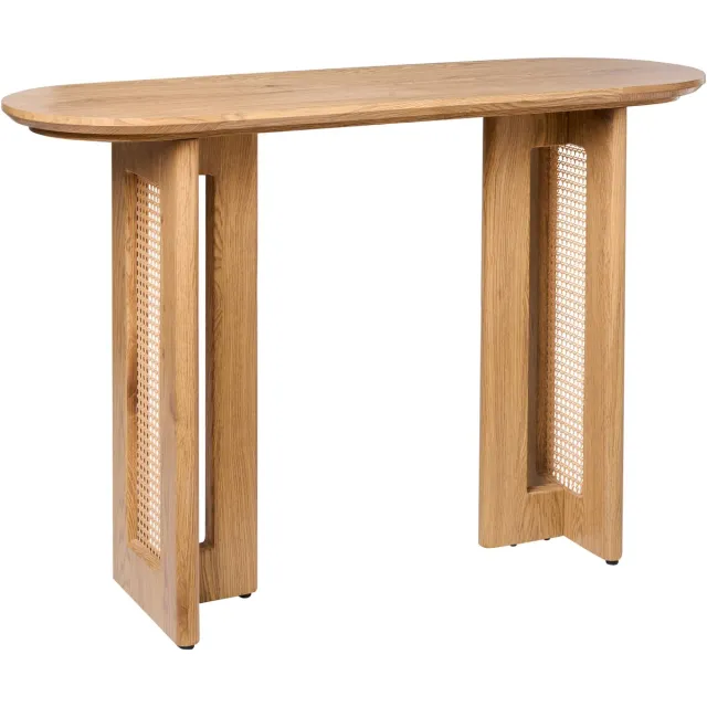 Beliani KARLO - Sidetable - Lichtbruin - MDF