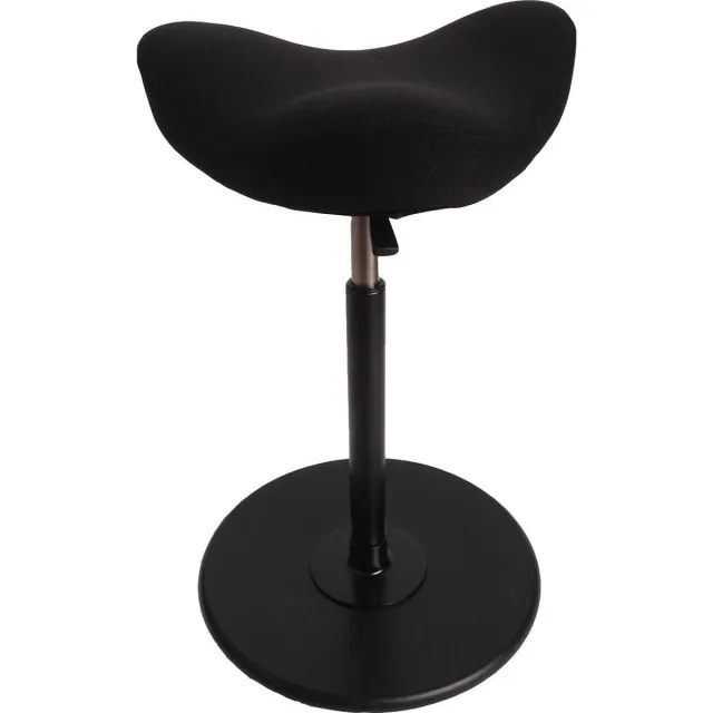 Varier (Stokke) Varier Move zadelkruk, Zwart/Zwart Tonal - ergonomisch