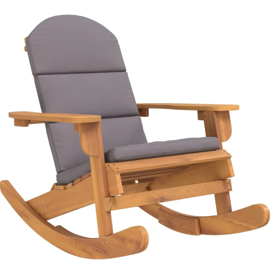 vidaXL 3-delige Loungeset Adirondack massief acaciahout bruin, foto 3