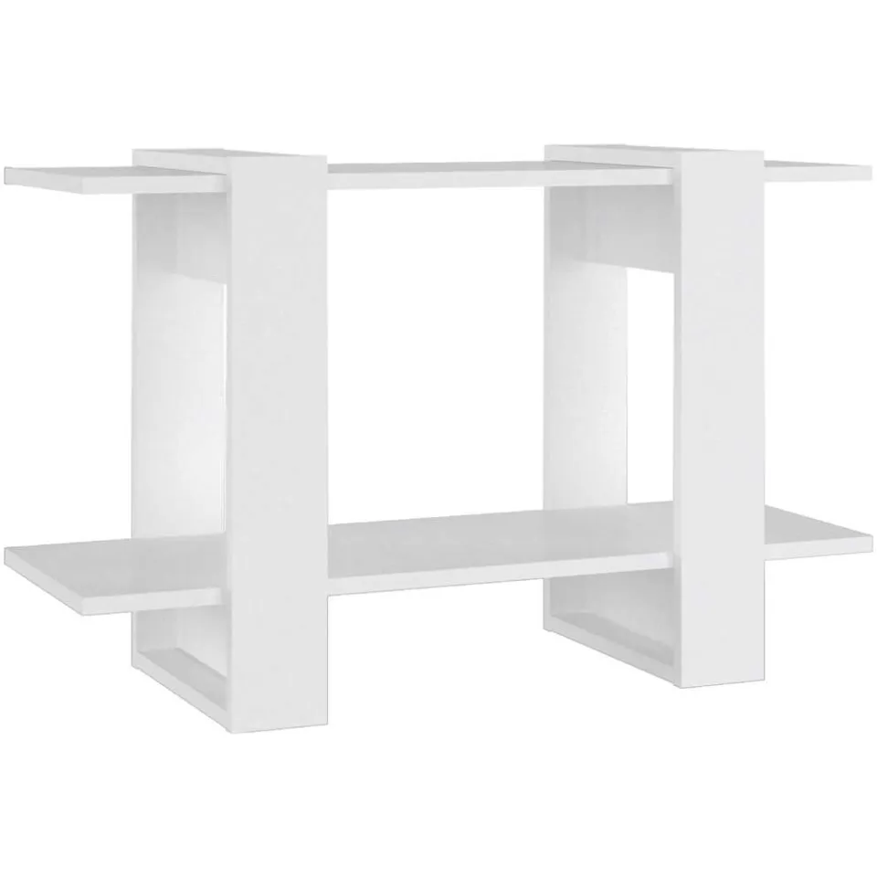 vidaXL Boekenkast/kamerscherm 80x30x51 cm wit