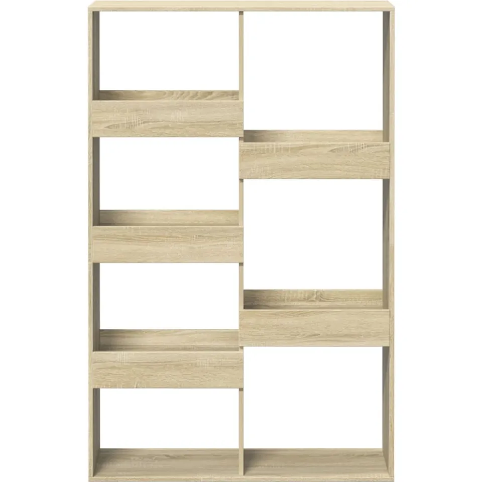 vidaXL kamerscherm 100x33x155,5 cm bewerkt hout sonoma eikenkleurig Bruin