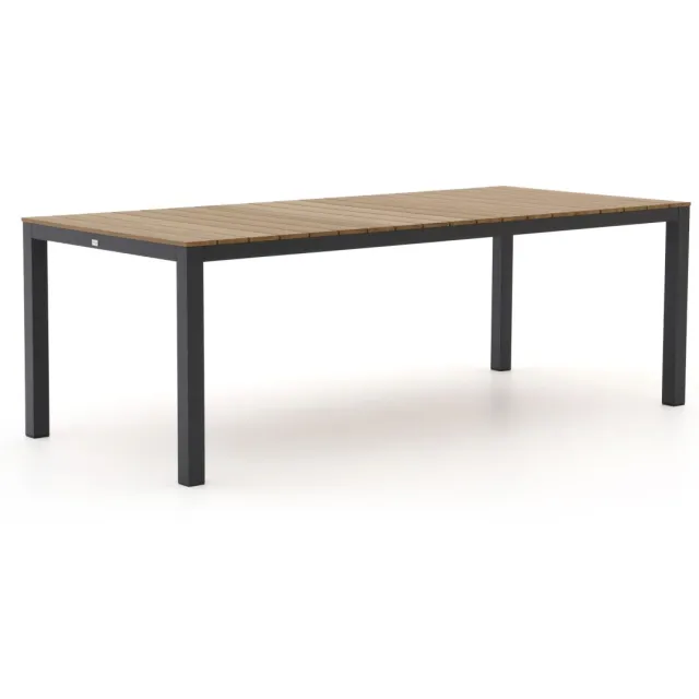 Bellagio tuinmeubelen Bellagio Fidenza dining tuintafel 220x100x75cm bruin, foto 2