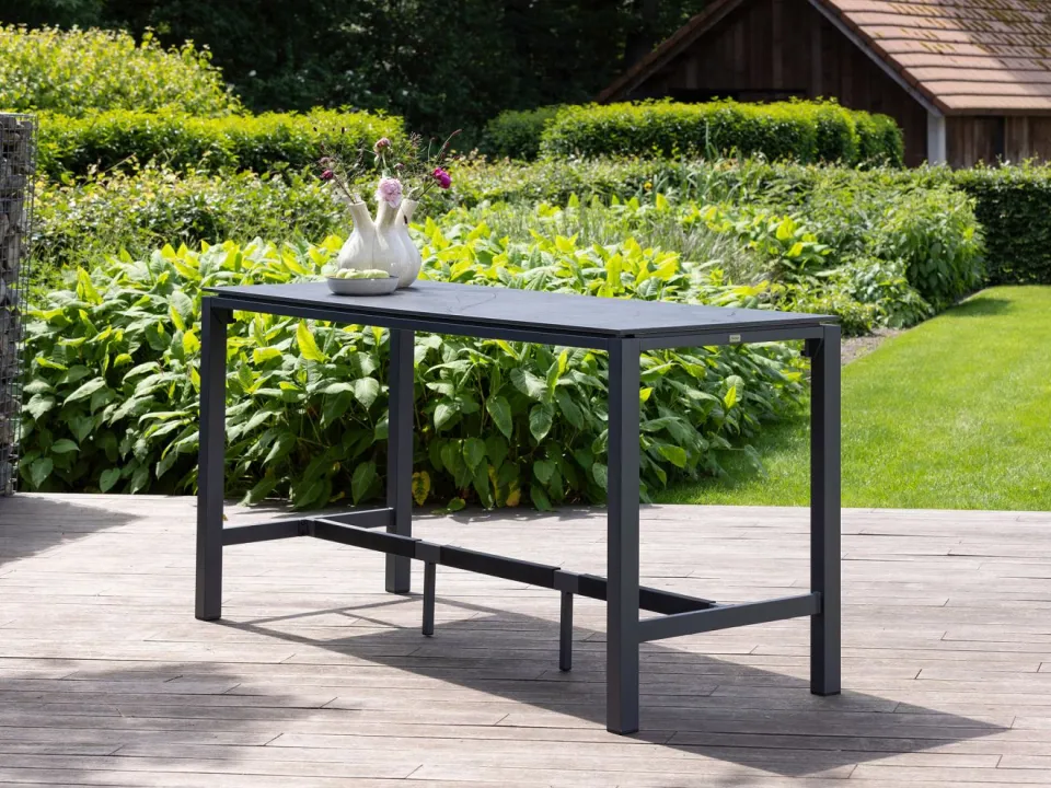 Bellagio tuinmeubelen Bellagio Trecenta bartafel 225x75x105cm zwart, foto 3
