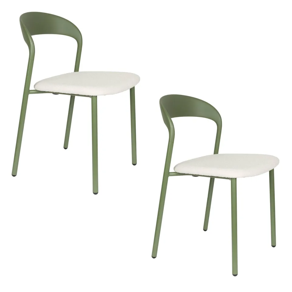 Housecraft Living Adelina eetkamerstoel groen, foto 3