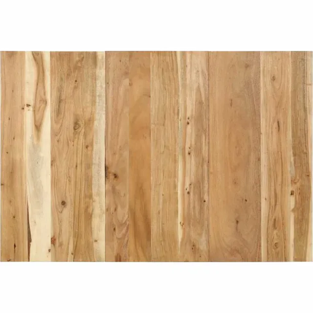 vidaXL Hoofdbord 120 cm massief acaciahout Bruin