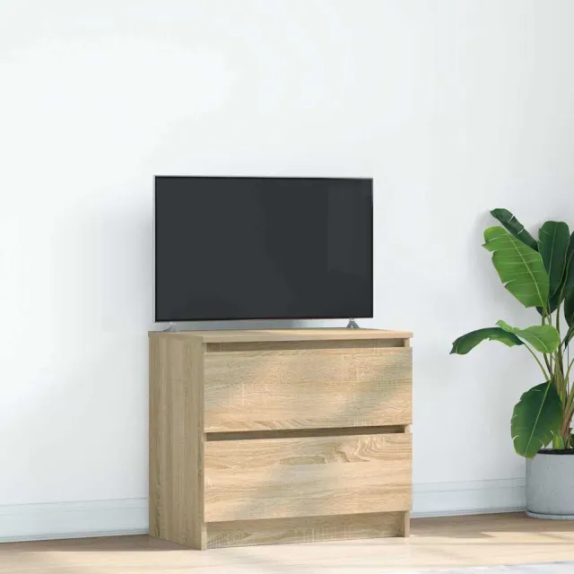 vidaXL Tv-meubel 60x35x54 cm bewerkt hout sonoma eikenkleurig, foto 2