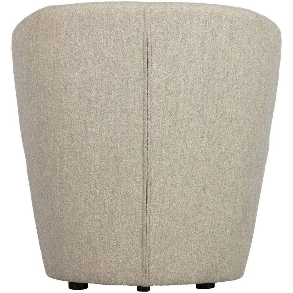 vtwonen Lofty Fauteuil - Boucle - Naturel - 75x68x72, foto 3