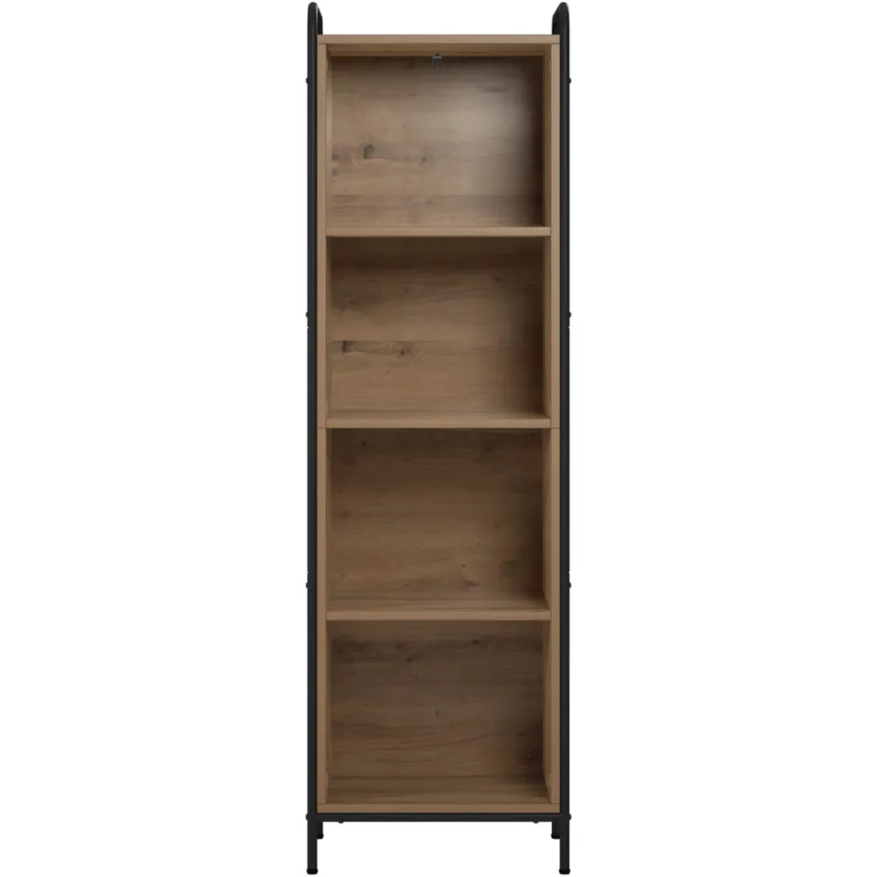vidaXL Boekenkast 55,5 x 33 x 174 cm Bewerkt hout Artisanaal eiken, foto 2
