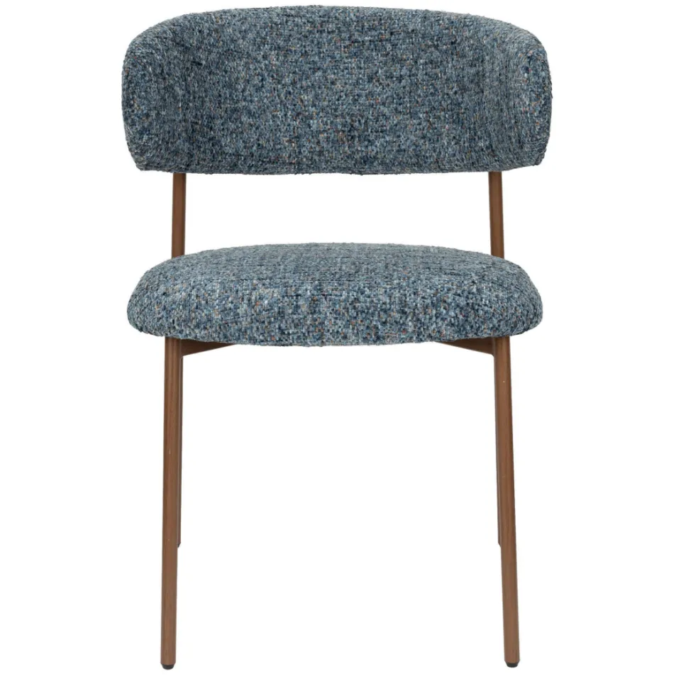 Housecraft Living Claes eetkamerstoel blauw, foto 2