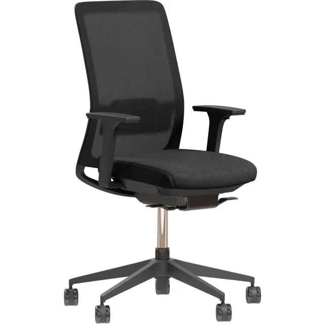 ERGONICE Bureaustoel Ergonice K30 - zonder hoofdsteun - Zwart