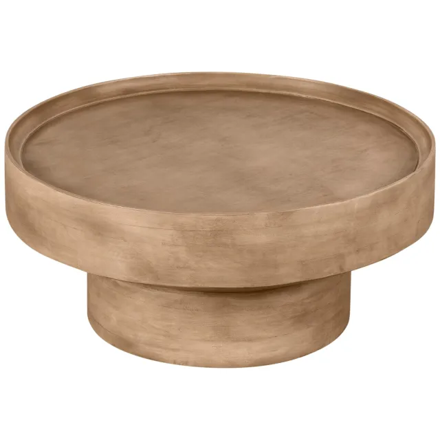 Lewis & Loft Salontafel Luus - FSCmangohout - Rond ⌀80 - Naturel mat