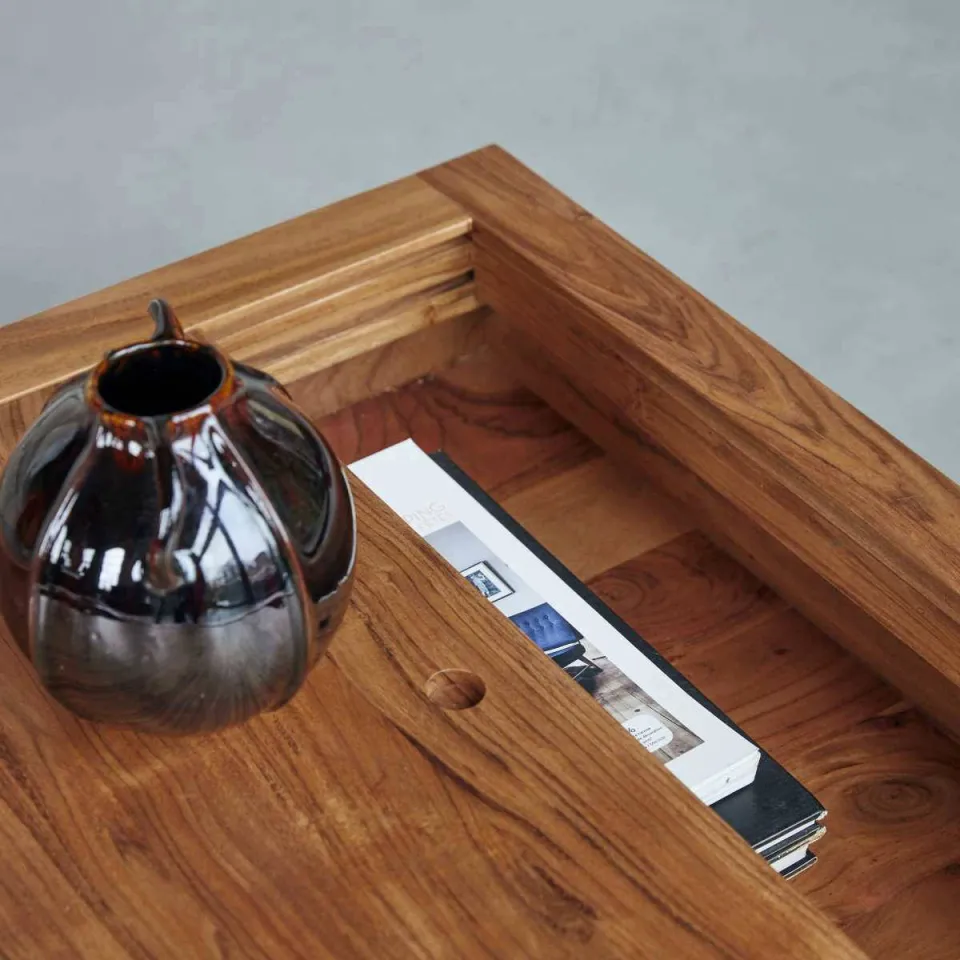 Tikamoon Bonnie - Salontafel donkerbruin, foto 6