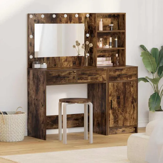 vidaXL Plafondtafel 2 st Bruin 78,5 x 41 x 135 cm Bewerkt hout, foto 2