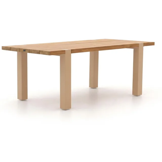 Hartman tuinmeubelen Hartman Almeria dining tuintafel 200x100x77cm Taupe