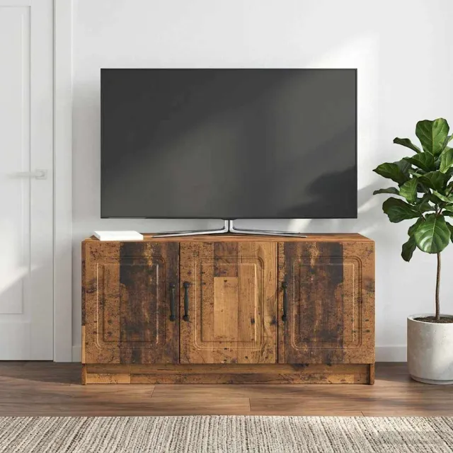 vidaXL TV-kast Oud hout 99 x 34,5 x 47 cm Bewerkt hout bruin, foto 2