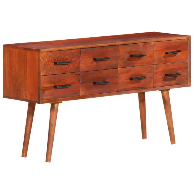 vidaXL Dressoir 110x30x59 cm massief mangohout Bruin