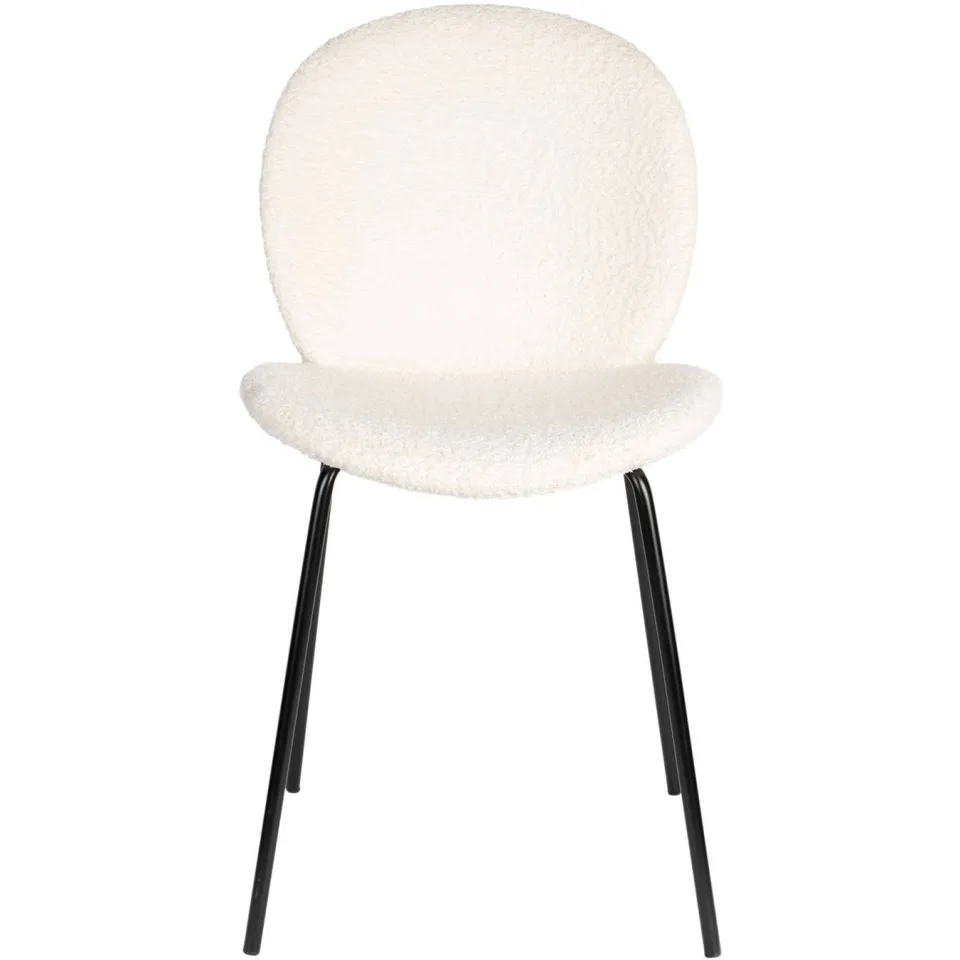 Zuiver Bonnet eetkamerstoel off white, foto 3
