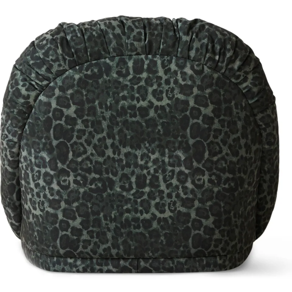 HKLIVING fauteuil Meloa diepgroen panther, foto 3