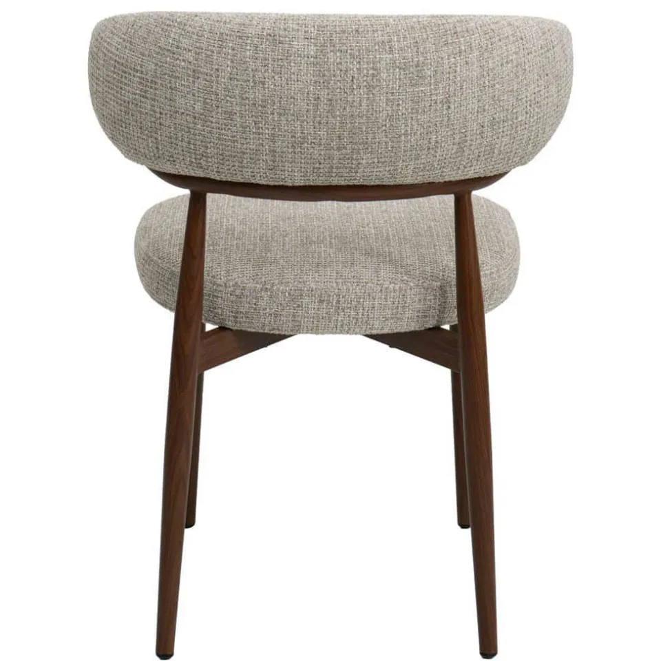 Giga Meubel Milan eetkamerstoel beige walnoot, foto 6