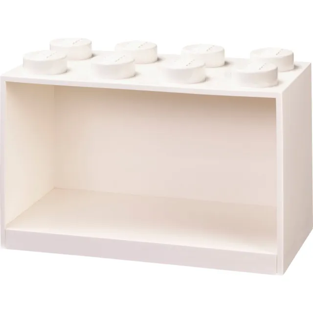Lego Brick 8 - Wandschap - Wit